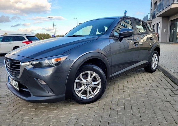 Mazda CX-3 cena 67500 przebieg: 110857, rok produkcji 2018 z Moryń małe 79